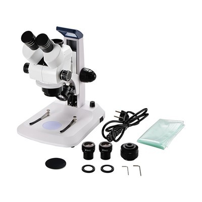 Microscopi estereocular trinocular amb montura C 0.5X